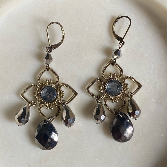 Vintage statement earrings - Picture 1 of 7